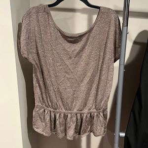 Sparkly sweater blouse